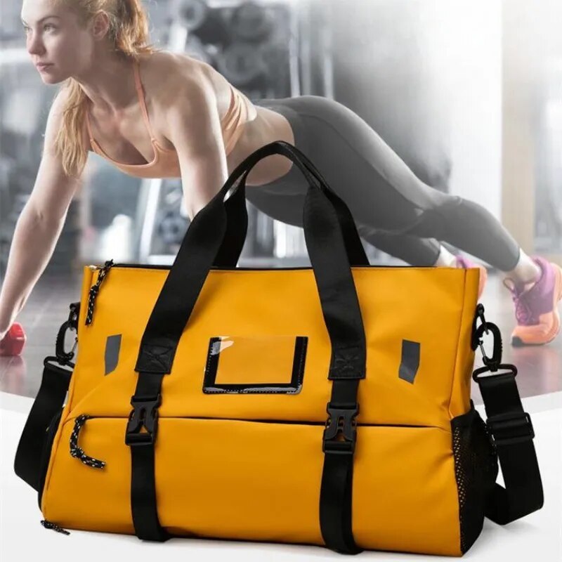 large capacity wetdry separation fitness bag