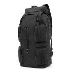 l canvas camping backpack for travel and hiking