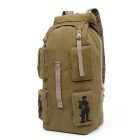 l canvas camping backpack for travel and hiking