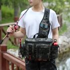 multifunctional fishing tackle bag for men