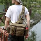 multifunctional fishing tackle bag for men